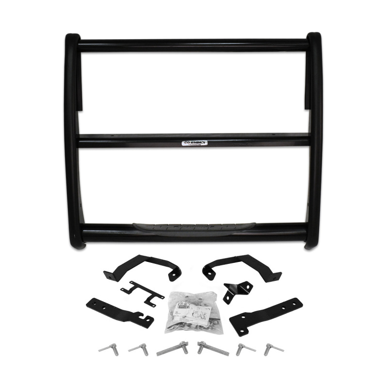 Ford F-450 Super Duty Grille Guard - Front - Go Rhino - 3000 Series StepGuard - Black - `11-`16 Ford F-450 Super Duty Grille Guard - Front - Go Rhino - 3000 Series StepGuard - Black - `11-`16